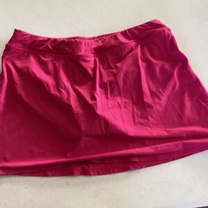 Lands' End Women’s Pink Swim Skirt